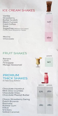 Giani's Ice Cream menu 4