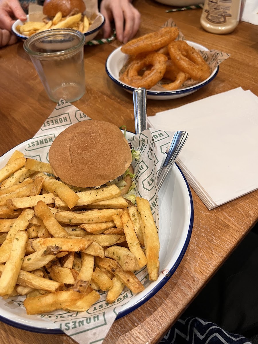 Gluten-Free at Honest Burgers