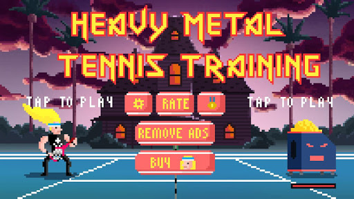 Heavy Metal Tennis Training