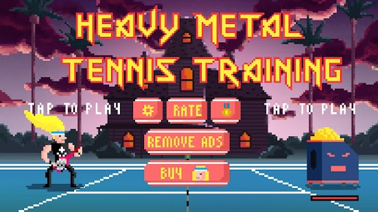 Heavy Metal Tennis Training (Mod Money)