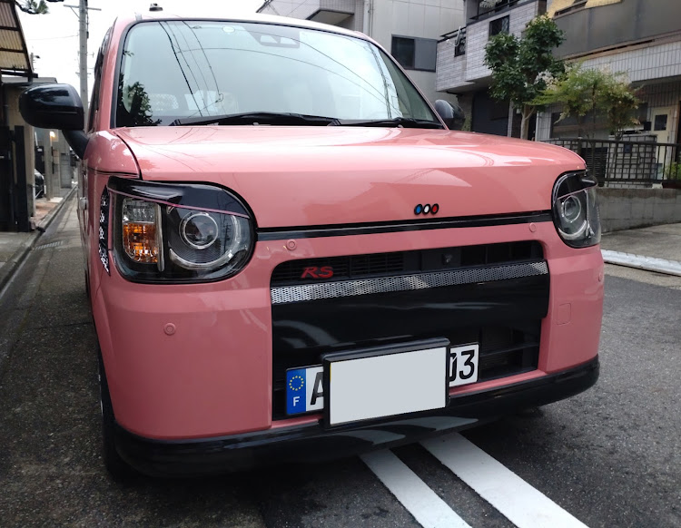 ミラ トコットのDIY・アイライン取付・エアーインテーク・怒り顔に関するカスタム事例の投稿画像6枚目