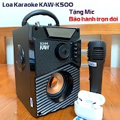 Loa K500/K600 Hozito Cao Cấp + Tặng Mic Hát, Loa Hat Karaoke Bluetooth Cầm Tay - Bảo Hành 12 Tháng