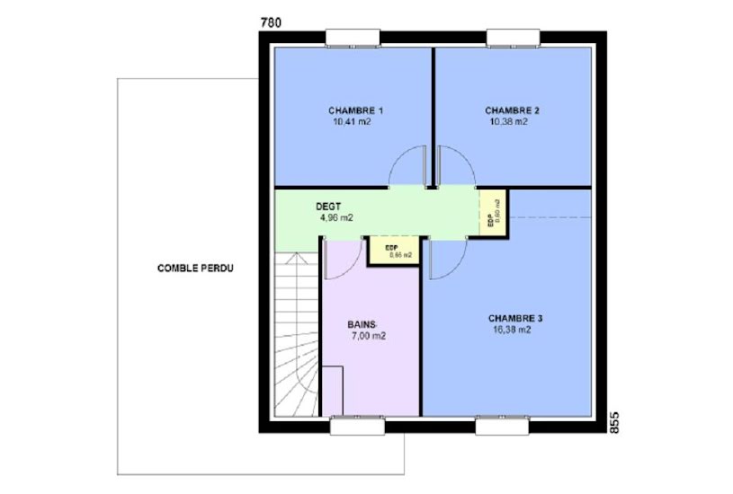  Vente Terrain + Maison - Terrain : 459m² - Maison : 101m² à Clémery (54610) 