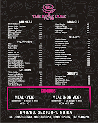 The Rose Dose menu 2