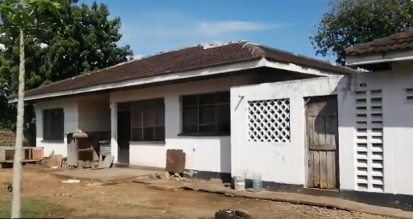 The four bedroom bungalow and a servant quarter in Nyali estate, Mombasa.