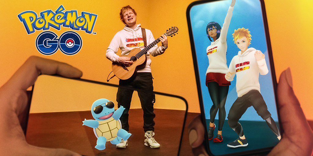 Rebotar Agencia de viajes falso Nuevo evento de colaboración con Ed Sheeran! – Pokémon GO