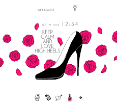 オシャレ壁紙アイコン Love High Heels 無料 Androidアプリ Applion