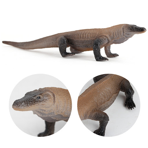 Title 4, Solid Static Komodo Dragon Plastic Decorations....
