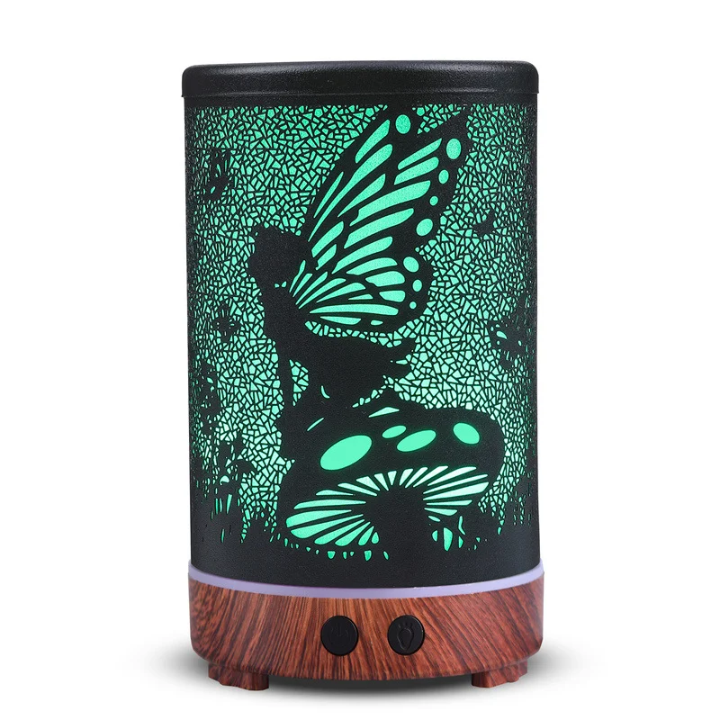 Huishoudelijke bloemenfee ijzeren kunst holle aromaverspreider, combineert geurverspreiding met decoratie, verfraait uw huis en ontspant.