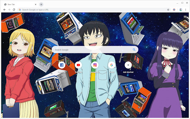 New Tab - Hi Score Girl