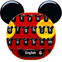 Cute Micky Bowknot Keyboard Theme 10001012 ダウンローダ