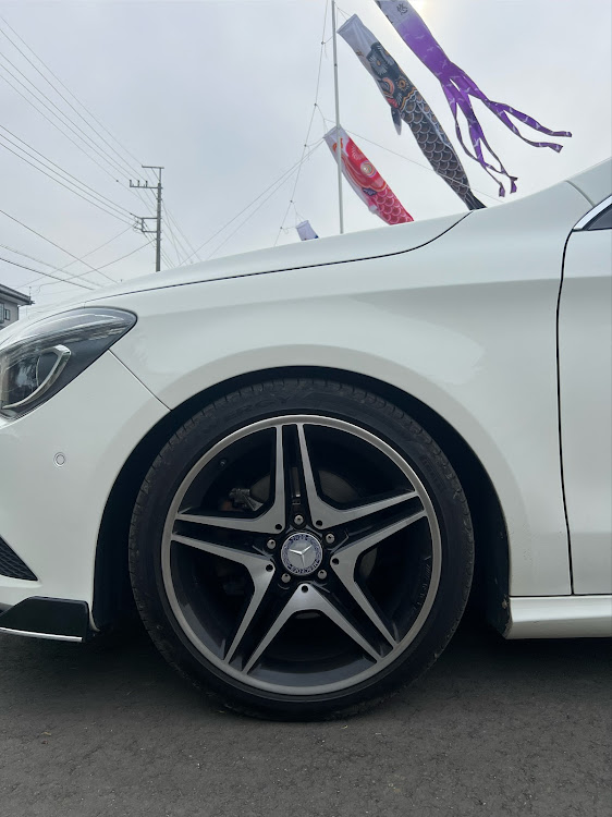 CLAクーペのCLA180・ダウンサス取付・ZOOMダウンサス・DIY・GWに関するカスタム事例の投稿画像3枚目