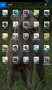 Weimaraner Theme - Nova/ADW/GO screenshot 9