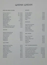 Garma Garam menu 3