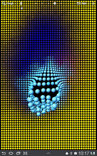 Screenshot Magnetic Balls Live Wallpaper