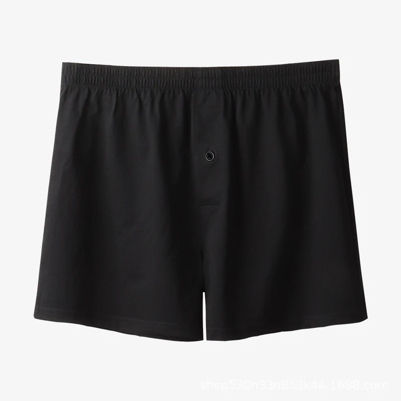 Men's Boxers Underwear Loose Shorts Pure Cotton Comfortable Breathable Underwear for Daily Wear Soft and Lightweight Men