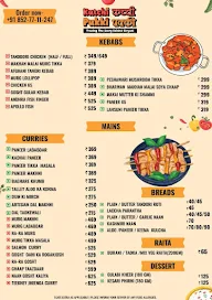 Kutchi Pukki - Biryani, Curries & Kebab menu 1