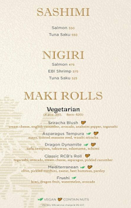 RCB Bar & Cafe menu 5