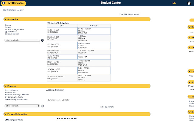 UMich ScheduleMaker