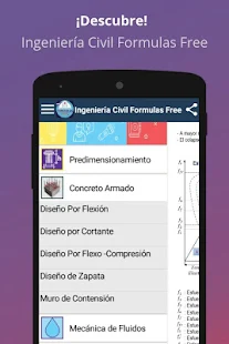 Ingeniería Civil Formulas Free(圖1)-速報App