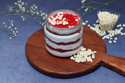 Red Velvet Jar Cake