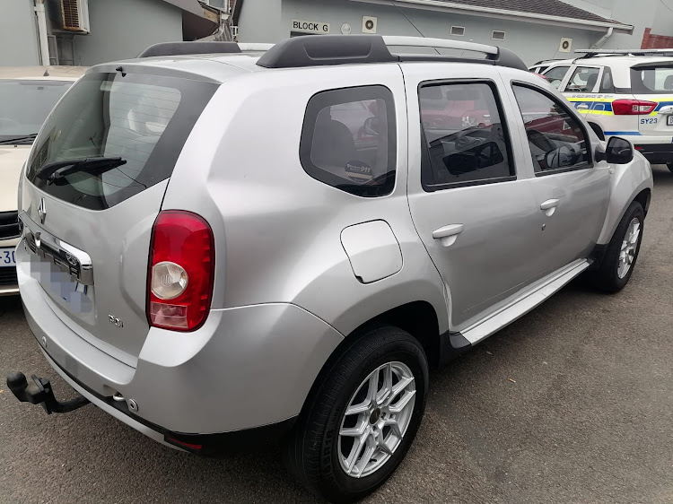 This silver grey Renault Duster had been hijacked in Sydenham.