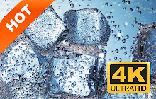 Ice block new tab HD pop photography theme small promo image