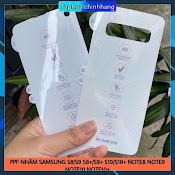 Dán Ppf Nhám Chống Vân Tay Dành Cho Samsung S8 S9 S8+ S9+ S10 S10+ Note8 Note9 Note10 Note10+