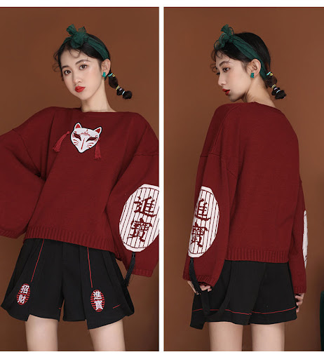 Title 4, Womens Japanese Mori Girl Student Cute Bottomi...