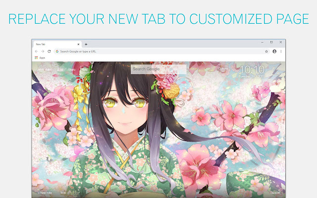 Princess Connect Re Dive Custom Anime New Tab