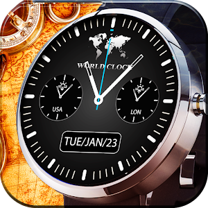 World Time Analog Watch Face 1.0 Icon