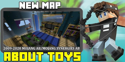 Map About Toys  Skins for Craft
