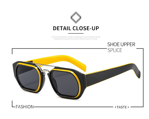 Title 1, Mens Personality Trend Sunglasses with Retro C...