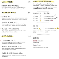 The Roll Company - TRC menu 1