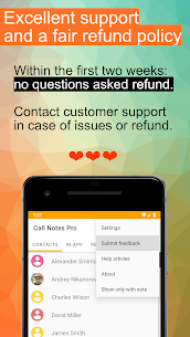 Call Notes Pro – vérifiez qui appelle Apk (payant) 3