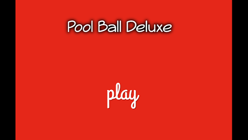 Pool Ball Deluxe