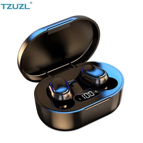 Tai Nghe Nhét Tai Không Dây Tzuzl E7S Tws Kết Nối Bluetooth 5.0 Chống Thấm Nước Kèm Mic