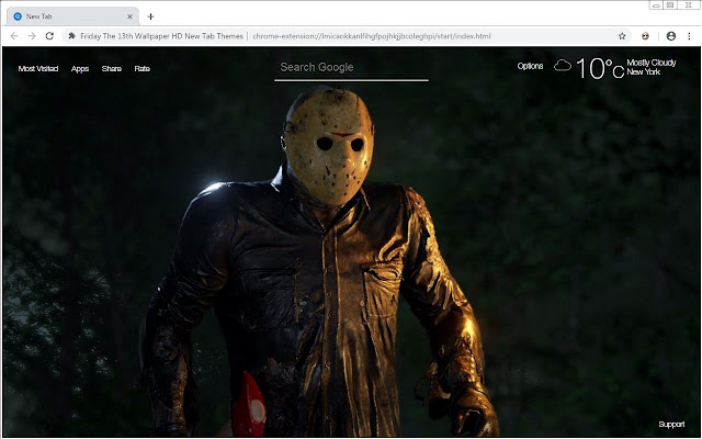 Friday The 13th Wallpaper Hd New Tab Themes Hd Wallpapers