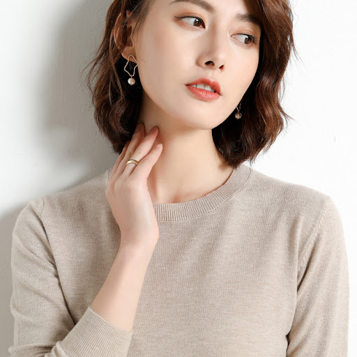 Title 7, Womens Urban Casual Round Collar Loose Large S...