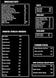 Bhukkad Land menu 3