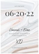 Hannah & Evan's Wedding - Wedding Invitation item