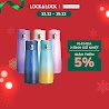 [Lifemc12Bpc - 8% Đơn 350K] Bình Giữ Nhiệt Holiday Sunset I.d Tumbler 450Ml Lock&Lock - Lhc3245 (5 Màu)