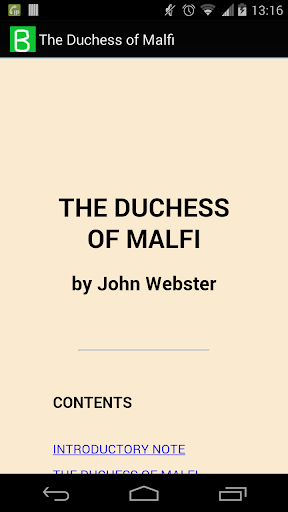 The Duchess of Malfi