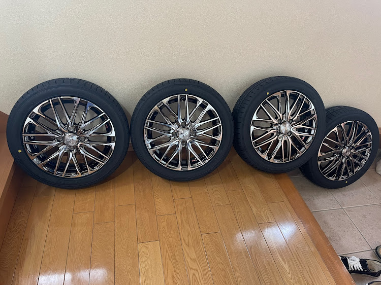スペーシアカスタムの165/55r15ル・マン5・ピカピカレイン ホイールコーティング・ルームランプLED化・レオニスSK ブラックメタルコートミラーカット・スペーシアカスタムMK53Sに関するカスタム事例の投稿画像17枚目