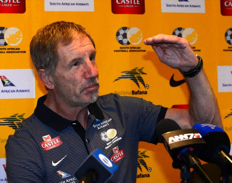 Bafana Bafana coach Stuart Baxter.