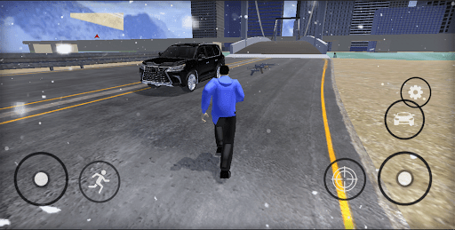 Screenshot Toyota LX Car Driver Game