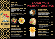 Texico menu 1