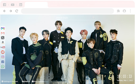 NCT New Tab Extension Wallpapers 2024