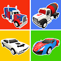 Icon Superhero Car Merge Battle