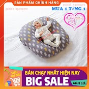 Gối Chống Trào Ngược Cho Bé Goixinh_Ngocquyen (Tặng Gối Chống Móp Đầu Cho Bé) Size Đại 70Cmx70Cm